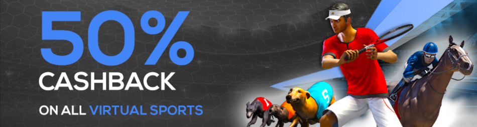 Cashback on All Virtual Sports                    
