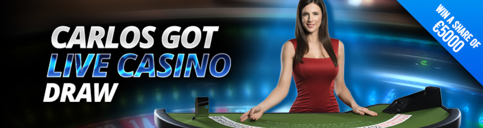Live Casino Raffle!                    
