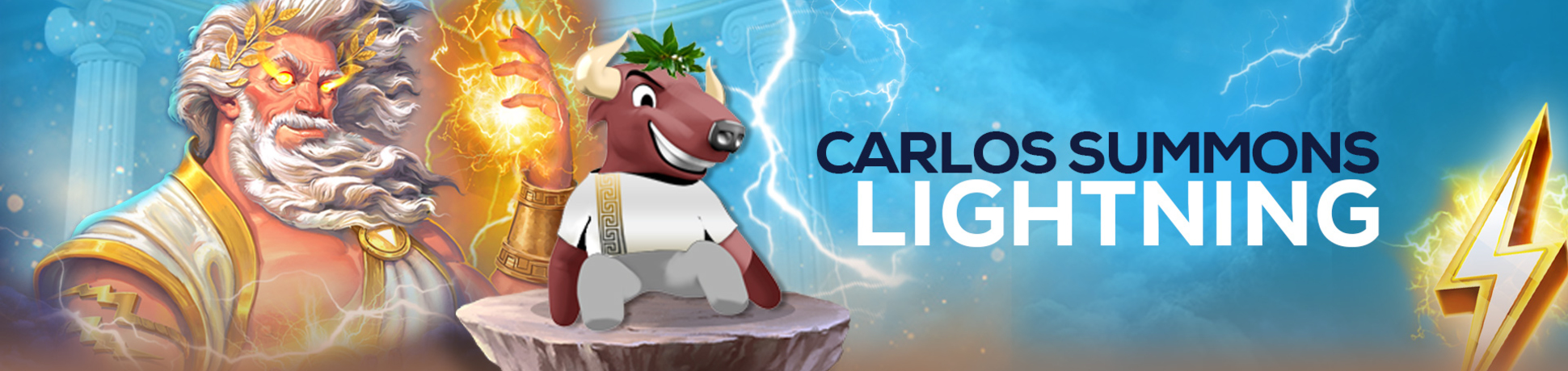 Carlos summons lightning                    