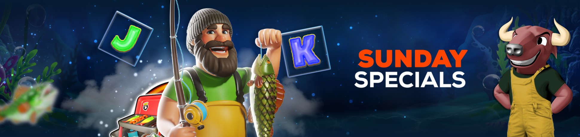 Rewards come to those who bait on this super fun-day!                    