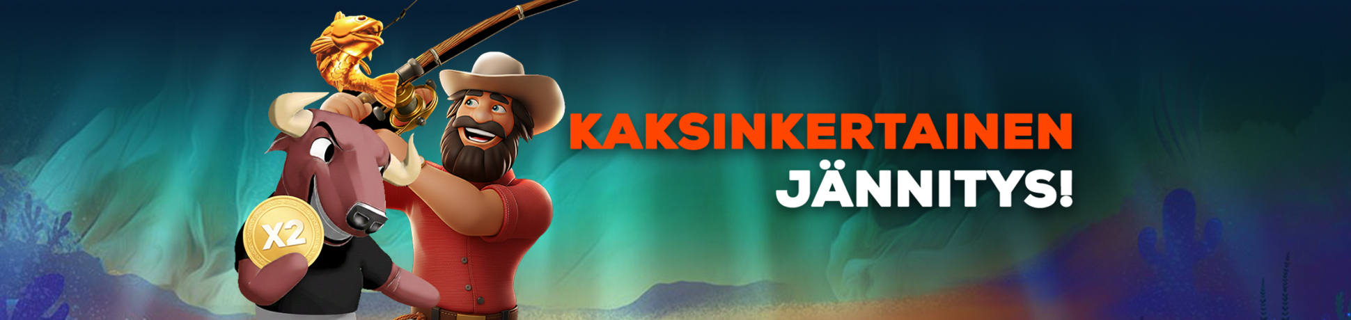 Kaksinkertainen jännitys!                    
