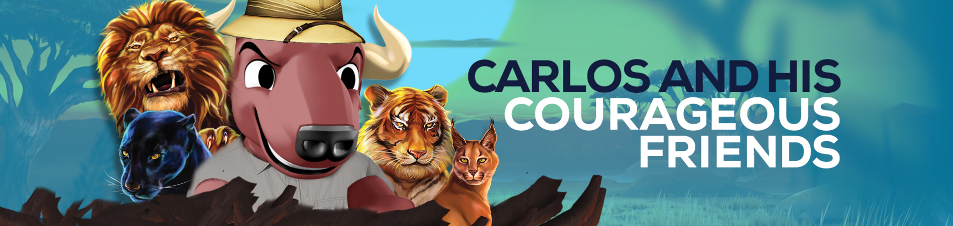 Carlos and the courageous wild cats                    
