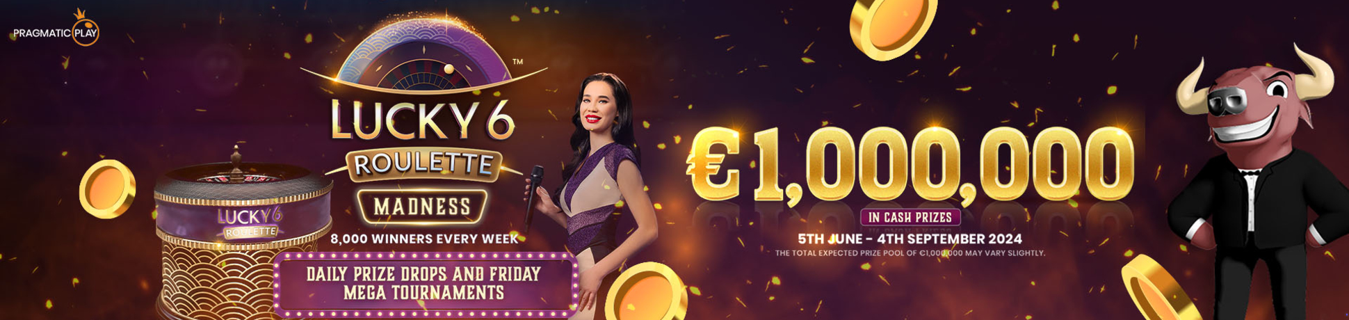 Lucky 6 Roulette Madness!                    