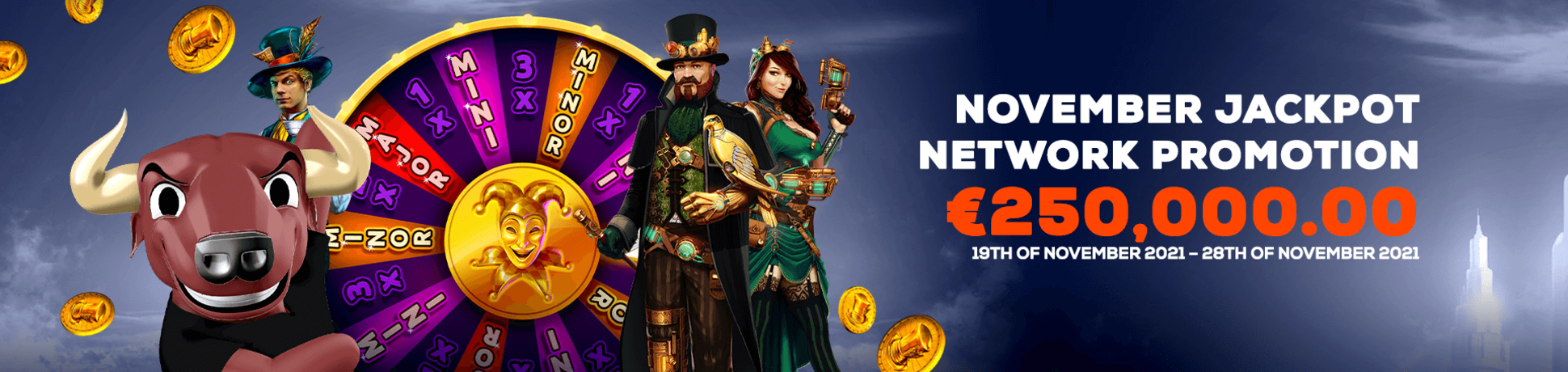 Carlos' November Jackpot Tournament                    