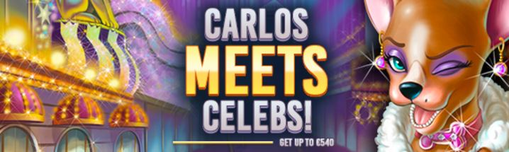 Carlos meets celebs!                    