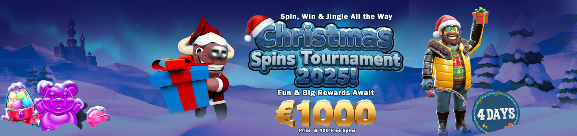🎅 Spin, Win & Jingle!                    