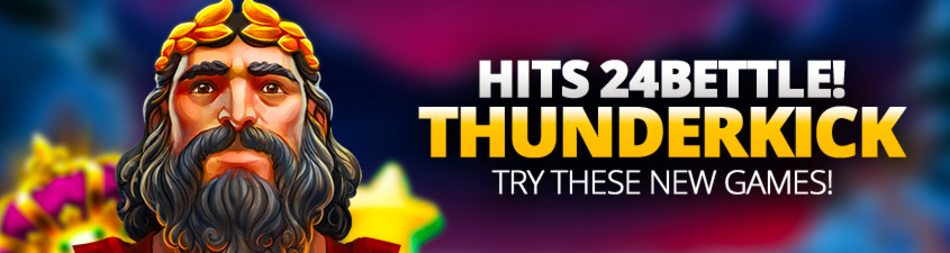 Thunderkick's games on 24Bettle!                    