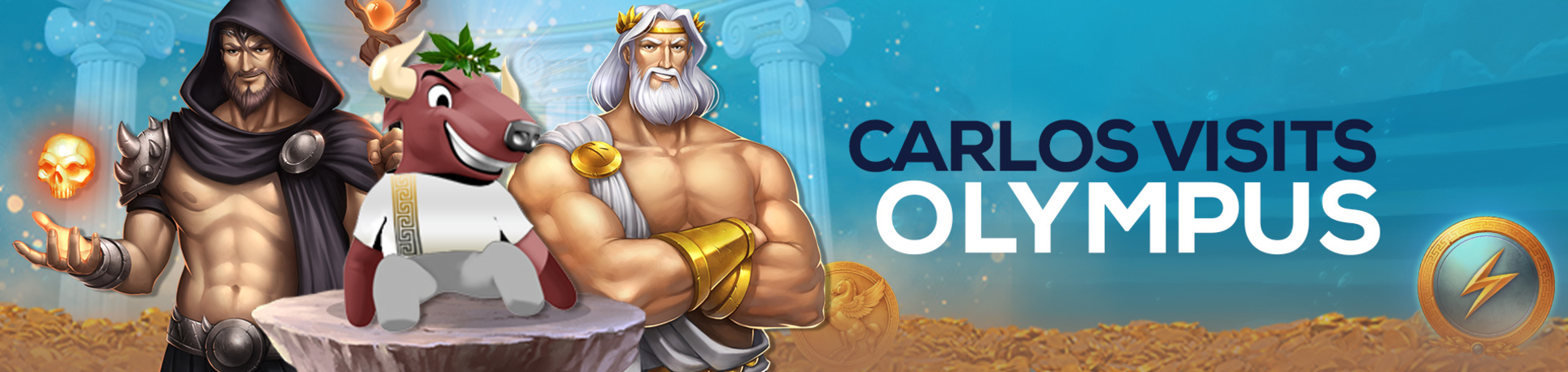 Carlos visits Olympus                    