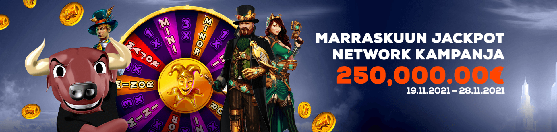 Marraskuun Jackpot Turnaus                    
