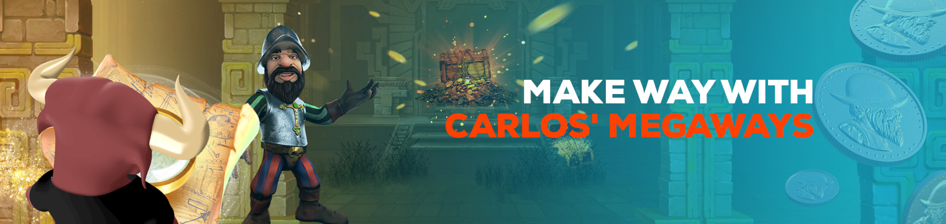 Make way with Carlos' megaways                    