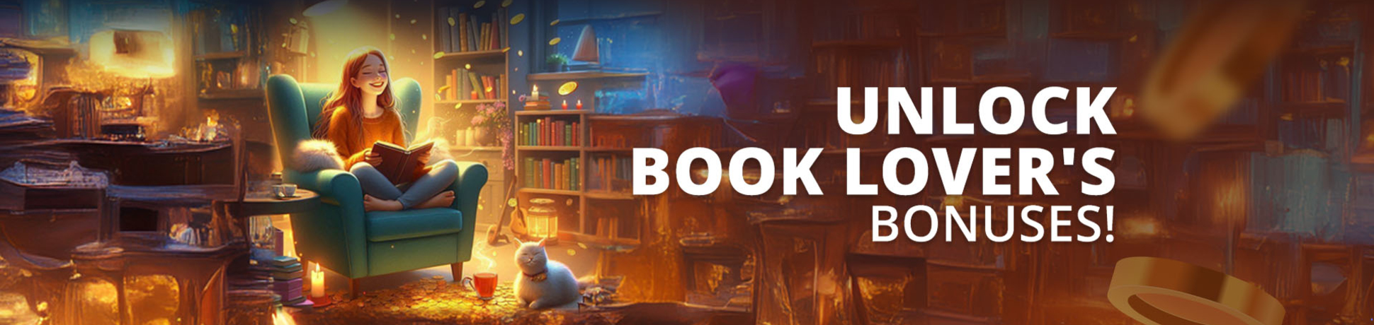 Dive into the world of stories and spins this Book Lovers Day with our special promotion!                    