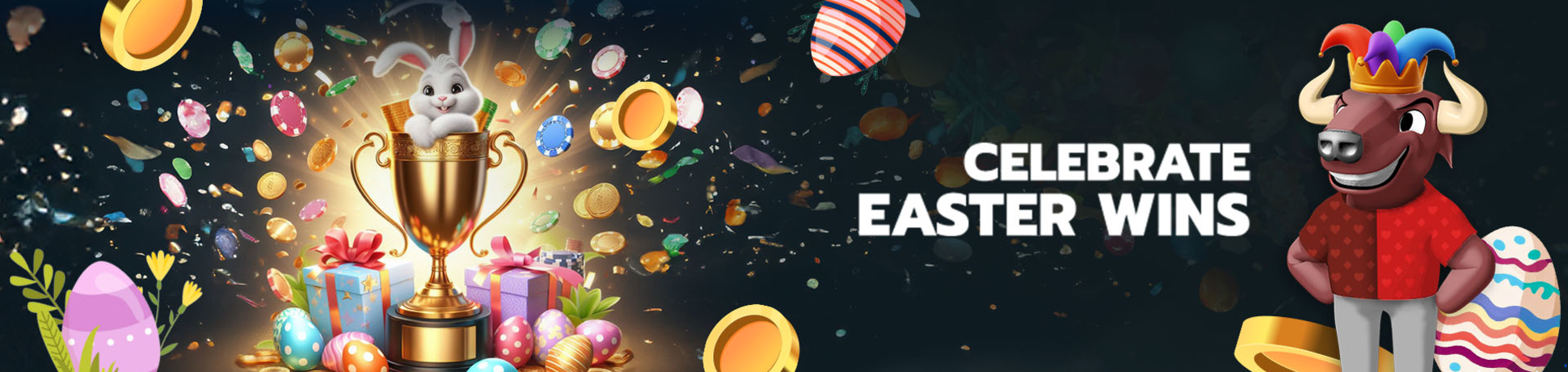 Egg-citing  €700 Play’n Go Prize Pool.                    