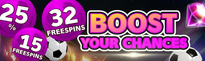 Boost your chances                    