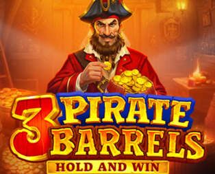  3 Pirate Barrels: Hold and Win