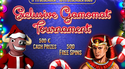 Exclusive Gamomat Xmas Tournament