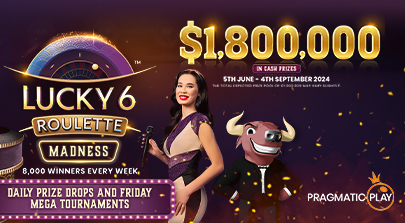 Lucky 6 Roulette Madness!