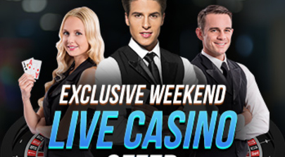 The Live Casino deposit match!