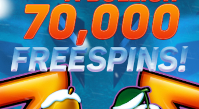 70K FreeSpins for Xmas from Carlos.