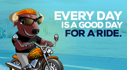 Every day is a good day for a ride.